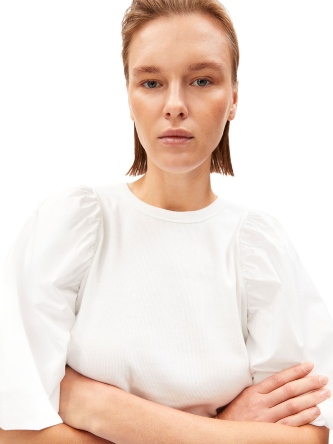 ARMEDANGELS T-Shirt mit Puff-Ärmeln bei Robert Ley