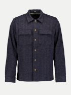 No Excess Overshirt in Jaquard-Qualität 178-Dark Night bei Robert Ley