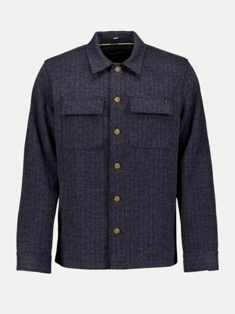 No Excess Overshirt in Jaquard-Qualität bei Robert Ley