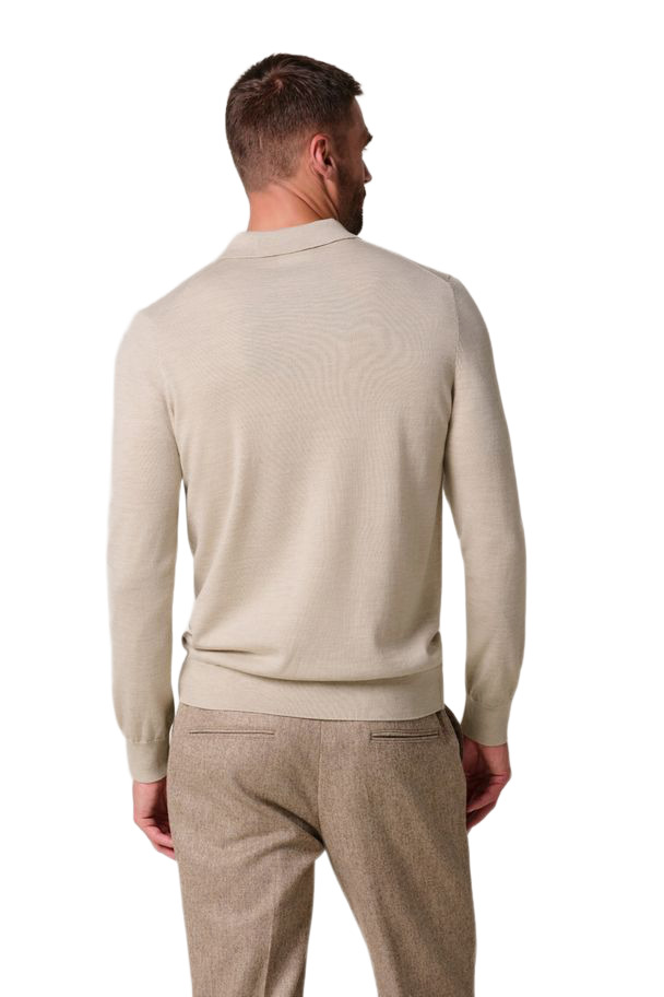 PROFUOMO Pullover mit Polokragen aus Wolle bei Robert Ley