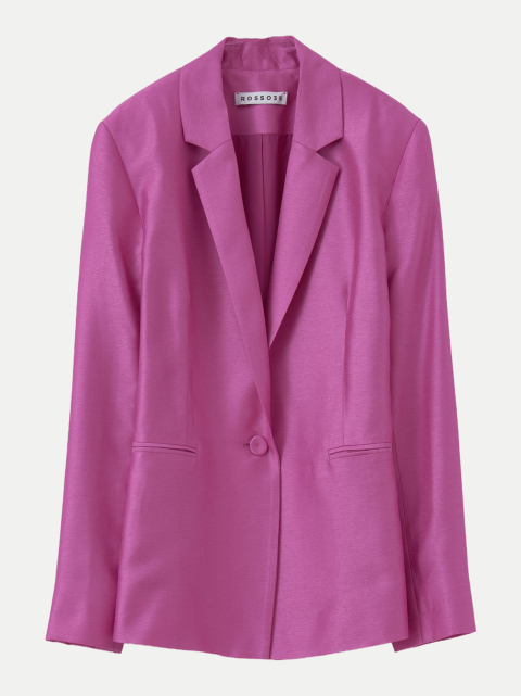 Rosso35 Blazer aus Viskose-Seiden Mix bei Robert Ley