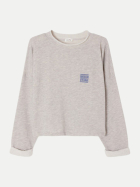 American Vintage Sweatshirt Zofbay gris chine bei Robert Ley