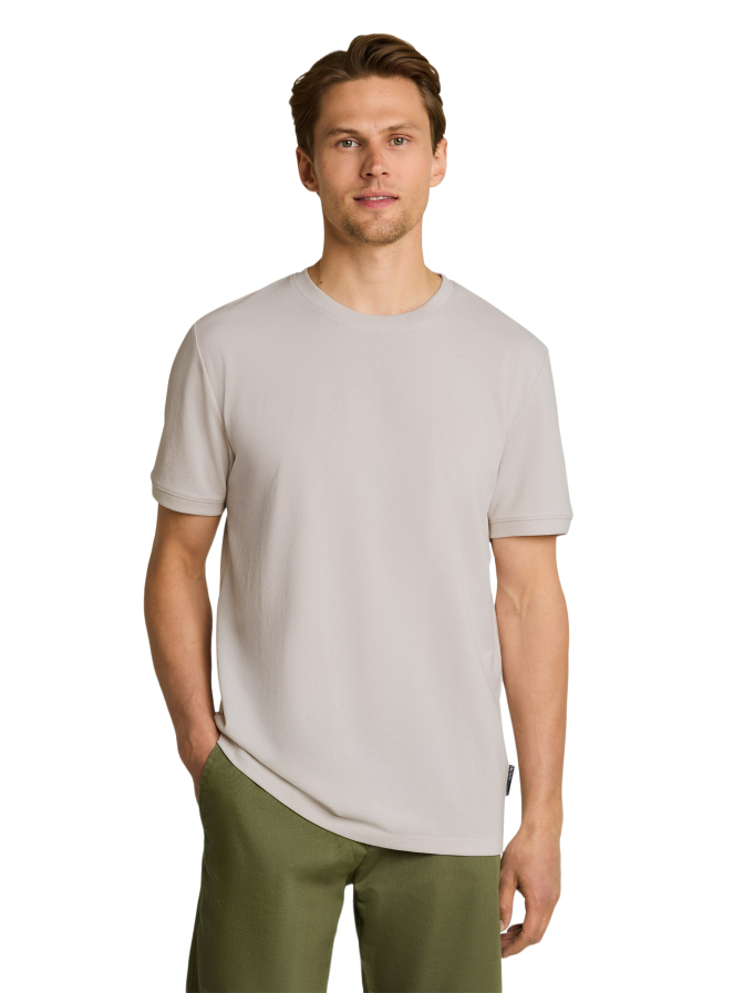 Tom Tailor Denim T-Shirt aus Piqué-Stoff bei Robert Ley