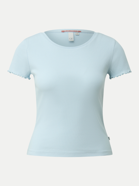 Q/S designed by T-Shirt mit Bordüre bei Robert Ley