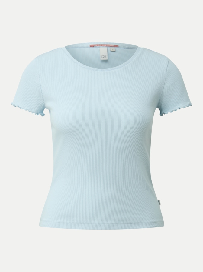 Q/S designed by T-Shirt mit Bordüre bei Robert Ley