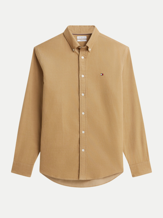 Tommy Hilfiger Cordhemd Solid bei Robert Ley