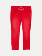 Tom Tailor Casual Tapered-Fit Hose 40529-soft scarlet red bei Robert Ley