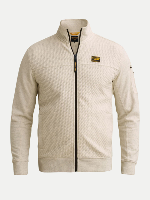 PME Legend Sweatshirtjacke mit Waffel-Struktur bei Robert Ley