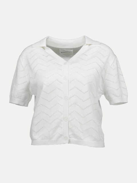 Robert Ley Strickjacke mit Polokragen bei Robert Ley