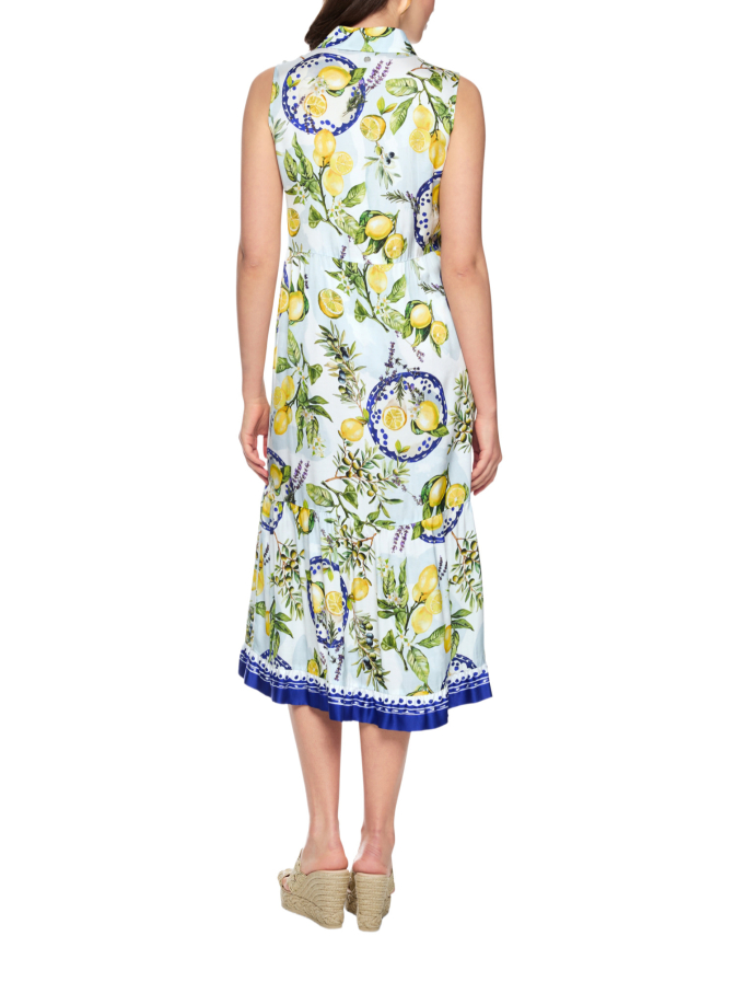 Marc Cain Kleid mit Zitronen-Oliven-Print bei Robert Ley