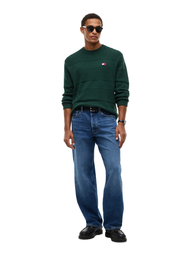 Tommy Jeans Strickpullover mit mit Logo-Badge bei Robert Ley