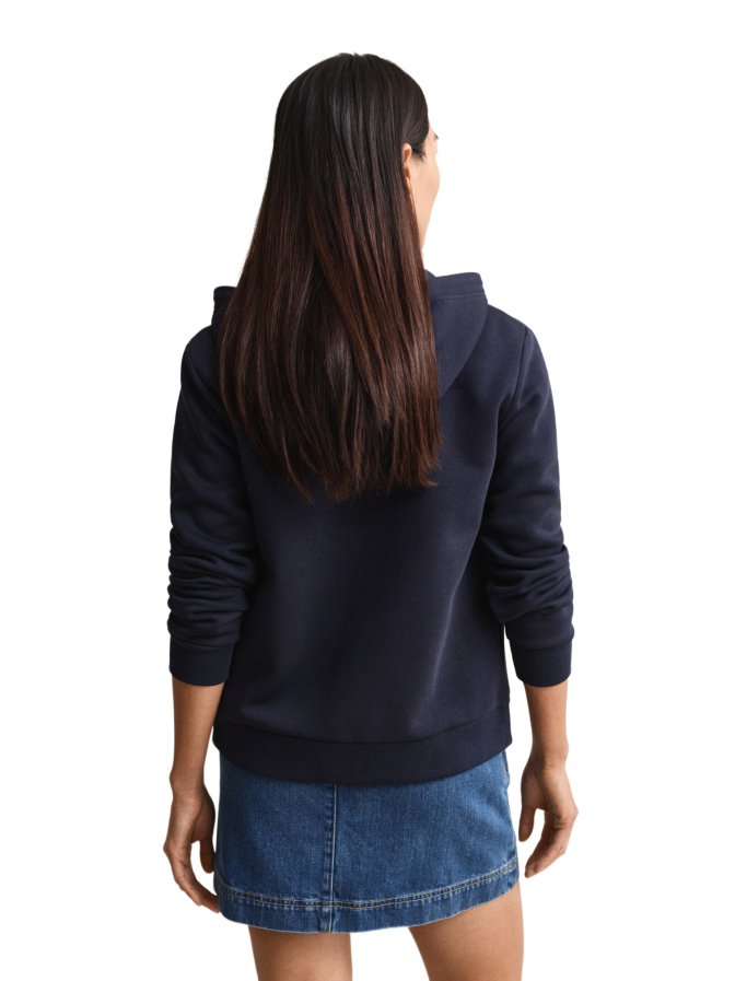 Gant Sweatshirt-Jacke mit Wappen-Logo bei Robert Ley