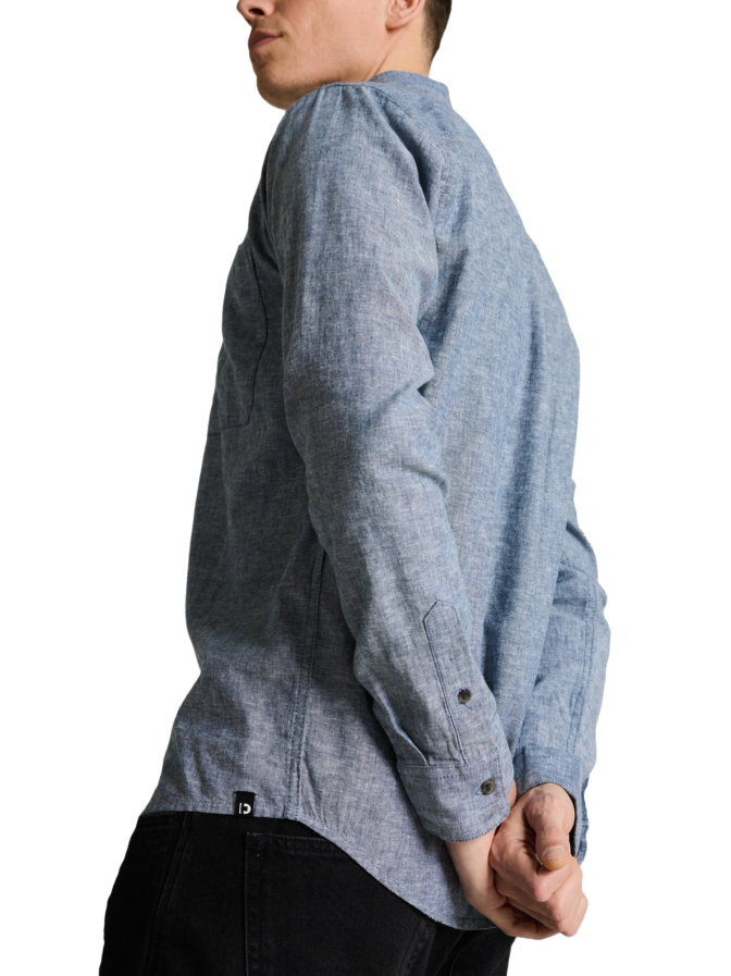 Tom Tailor Denim Leinenhemd mit Langarm bei Robert Ley