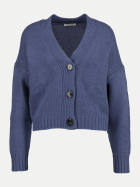 Robert Ley Cardigan aus Kaschmir-Mix 12-blue black bei Robert Ley