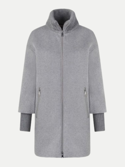 White Label Kurzmantel mit Strickkragen bei Robert Ley