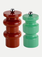 WD Lifestyle Salz- und Pfefferstreuer  Ø5x11 cm; Ø6x12,5 cm D Brick/Sage bei Robert Ley