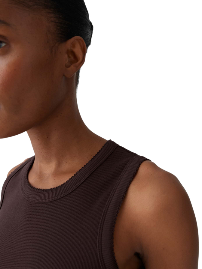 Opus Tanktop Ilesso mit Spitzenborte bei Robert Ley