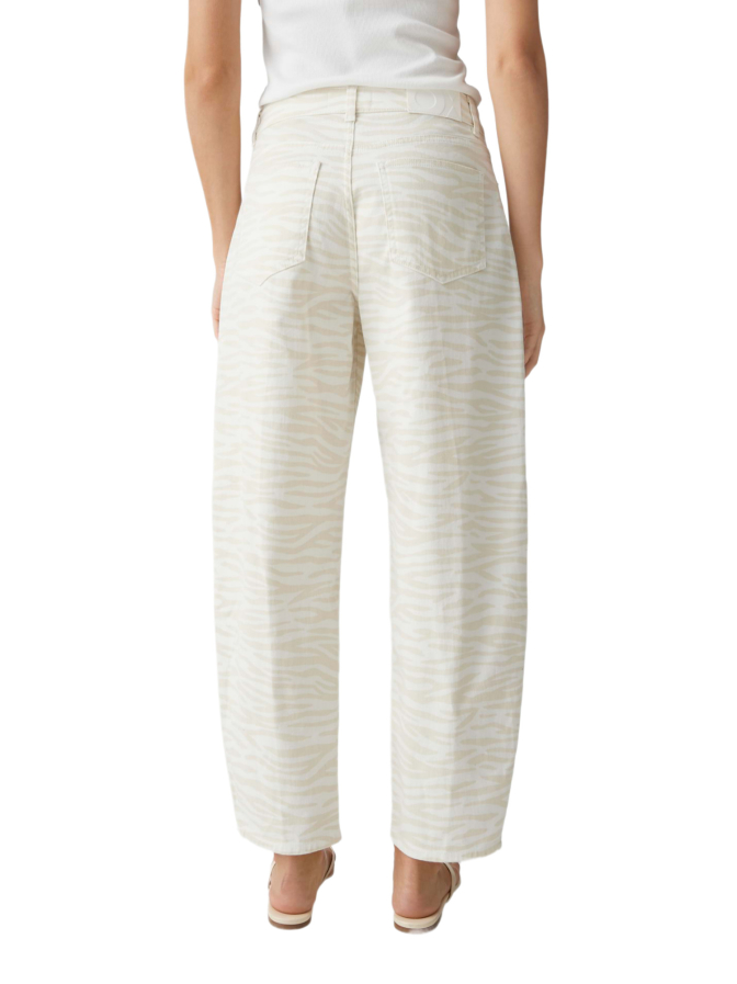 Opus Pants Barrel Jeans Mari Clear Zebra bei Robert Ley