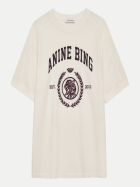 Anine Bing T-Shirt Jaylin Collegiate wkha3-ecru bei Robert Ley