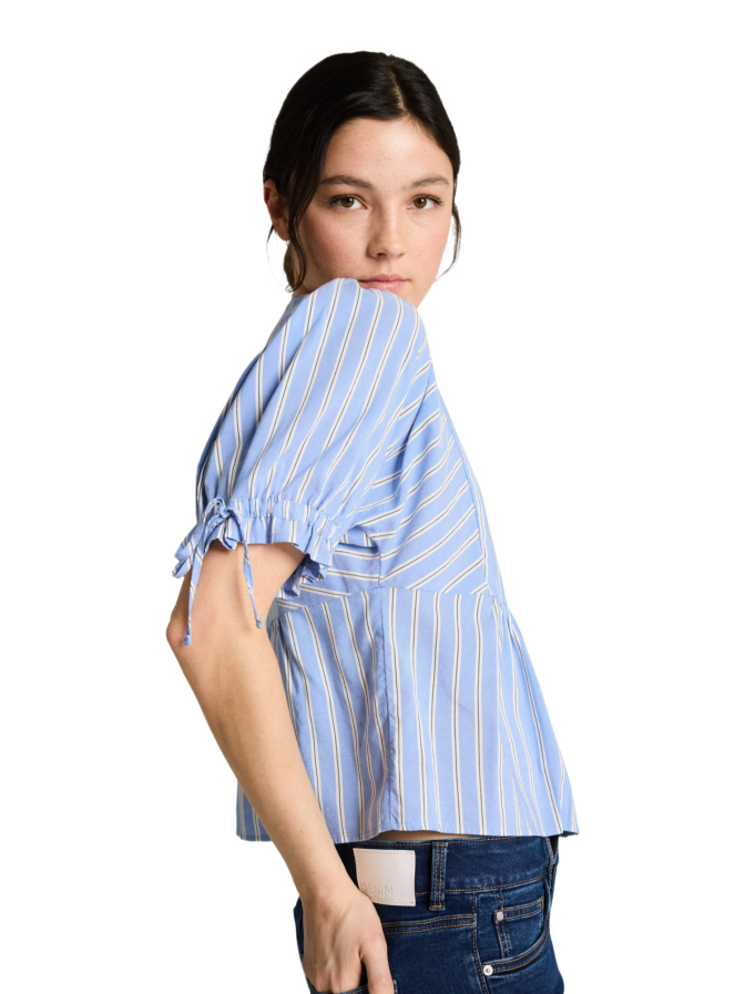 Tom Tailor Denim Gestreifte Bluse bei Robert Ley