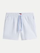 Tommy Jeans Relaxed-Fit Shorts aus Leinen-Mix C38-BLUE bei Robert Ley