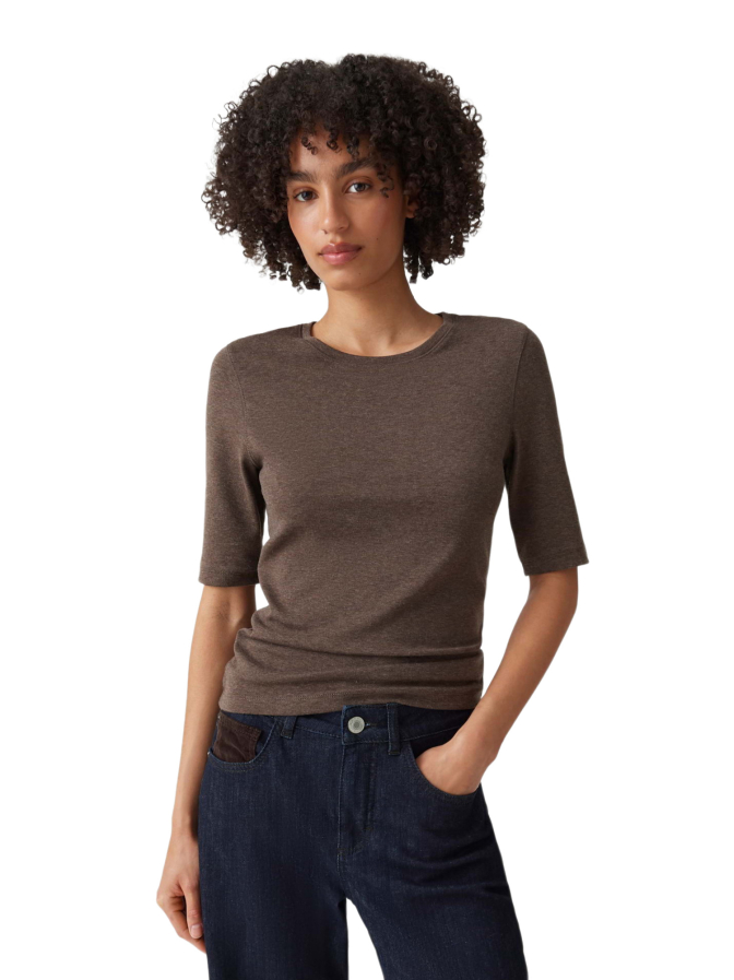 Opus Jerseyshirt mit feiner Mélange Sorela bei Robert Ley