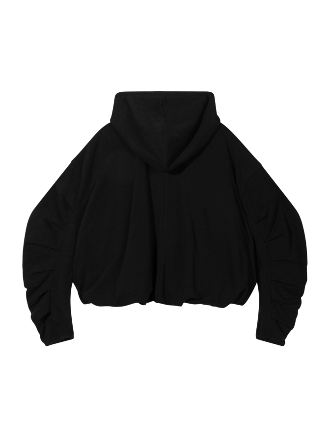 10 Days pleated balloon hoodie bei Robert Ley