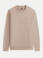 Tommy Jeans Sweatshirt aus Fleece PKD-GREY bei Robert Ley