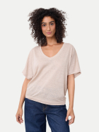 NOTSHY T-Shirt Sophia aus Leinen natural bei Robert Ley