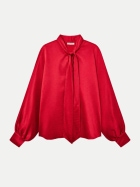 SoSue Schleifenbluse Antonia red bei Robert Ley