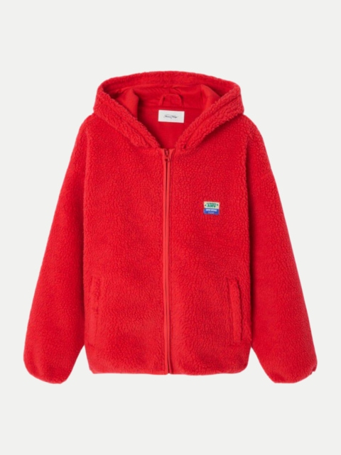 American Vintage Teddyjacke mit Kaputze bei Robert Ley