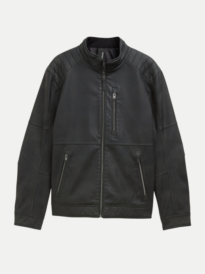 Tom Tailor Casual Kunstlederjacke Biker bei Robert Ley