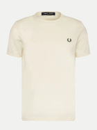 FRED PERRY Ringer T-Shirt 30b-ecru bei Robert Ley