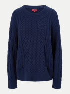 STAUD Oversized Sweater Tracy nvy navy bei Robert Ley