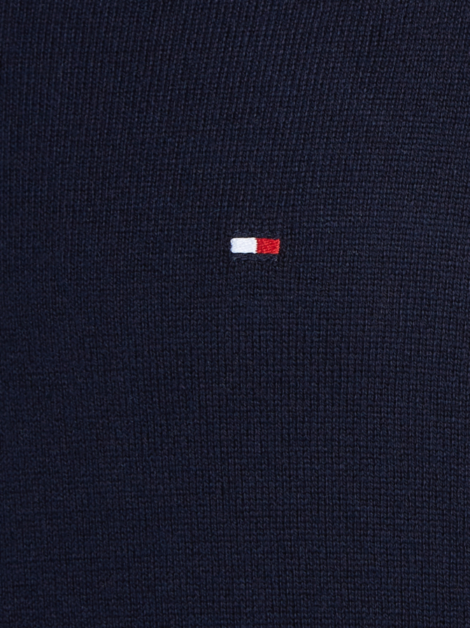 Tommy Hilfiger Strickpullover mit Logo-Stitching bei Robert Ley