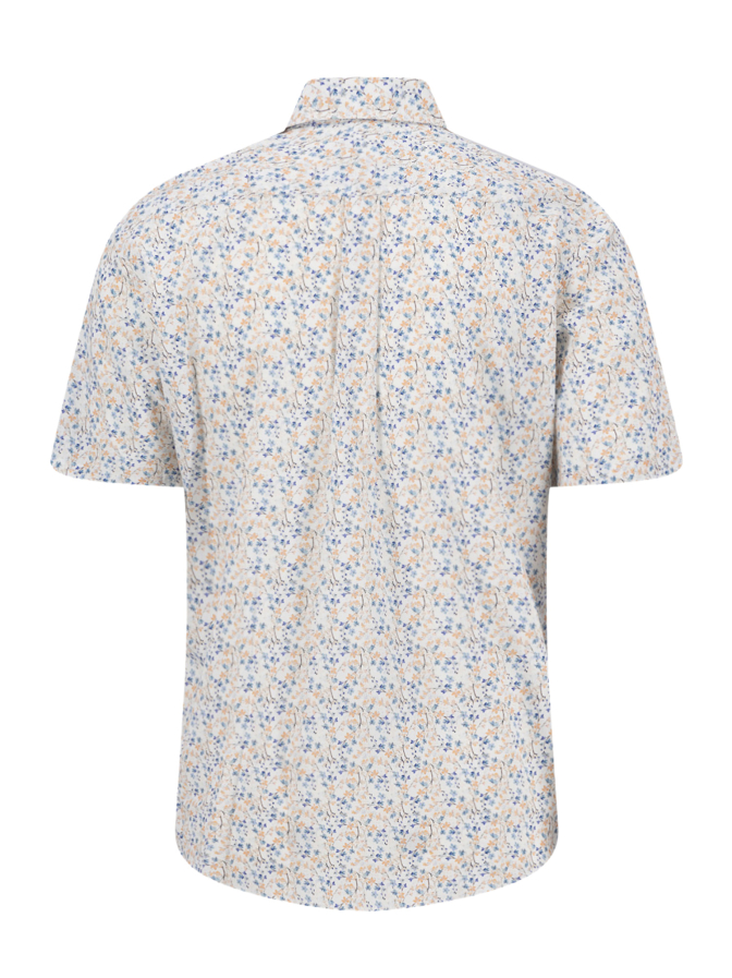 Fynch-Hatton Kurzarmhemd mit Allover bei Robert Ley