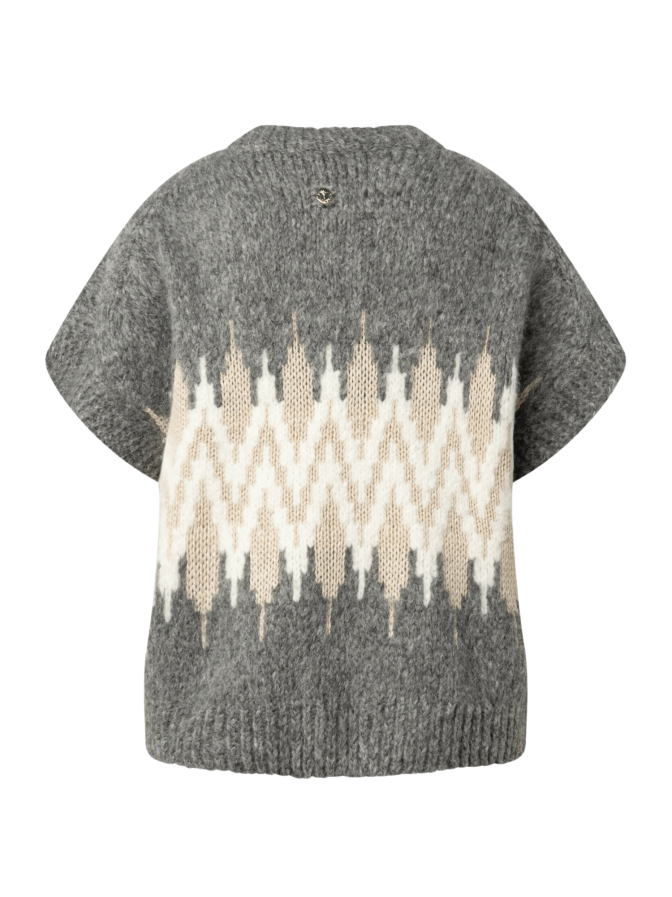 Joop! Kurzarm-Strickpullover Kommas bei Robert Ley