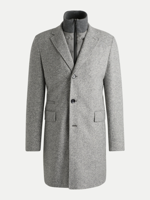 BOSS Black Fischgrätmustermantel Hyde bei Robert Ley