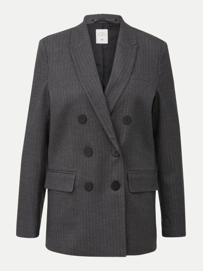 Q/S designed by Blazer mit Nadelstreifen bei Robert Ley