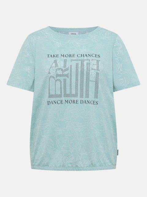 Cecil T-Shirt mit Schriftzug bei Robert Ley