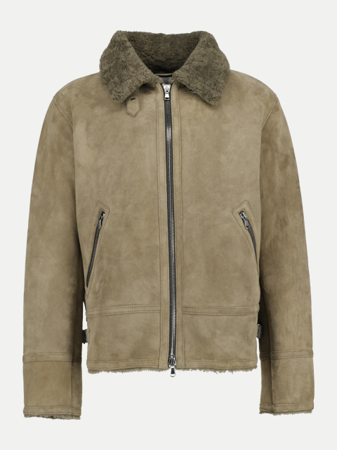 Werner Christ Lammfelljacke bei Robert Ley