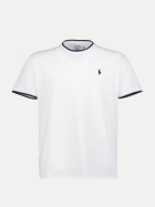 Polo Ralph Lauren T-Shirt in Stretch Mesh Qualität 002white bei Robert Ley