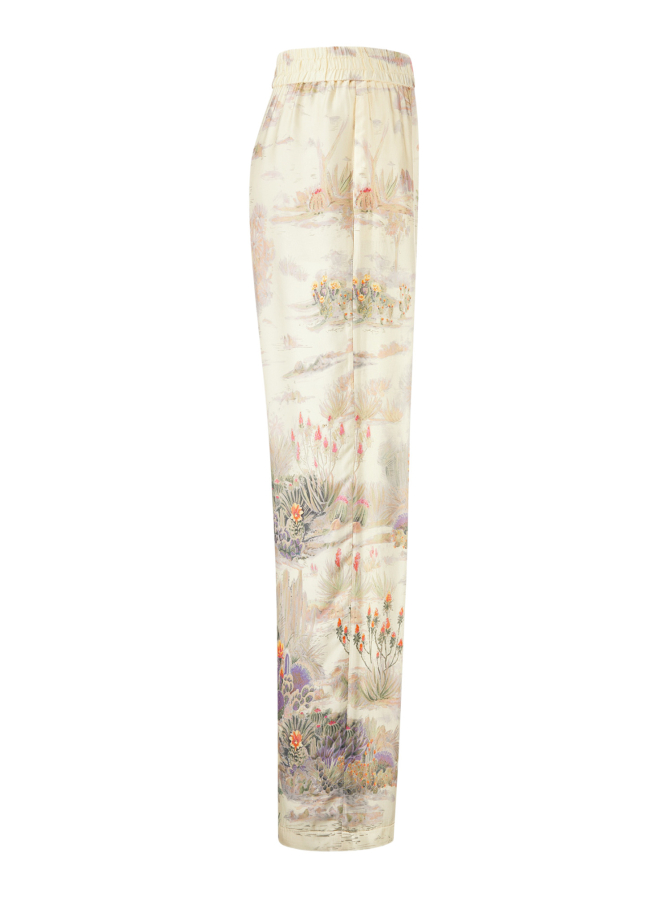 Riani Wide-Leg Marlenehose in Satin-Qualität bei Robert Ley