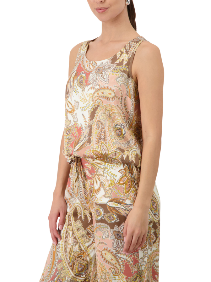 Monari Blusen-Top mit Paisleymuster bei Robert Ley