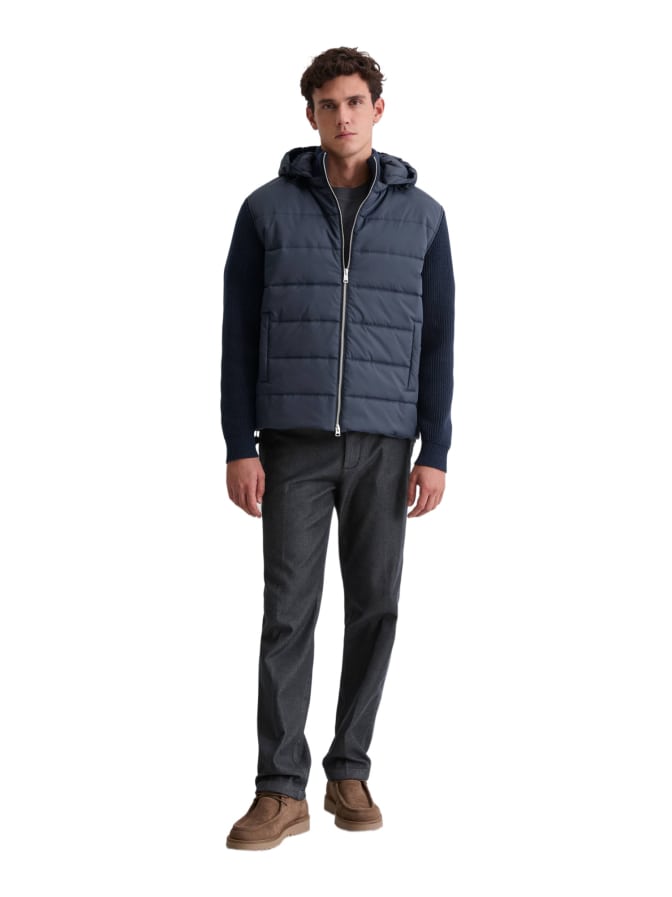 Marc O'Polo Hybridjacke mit Strickärmeln bei Robert Ley