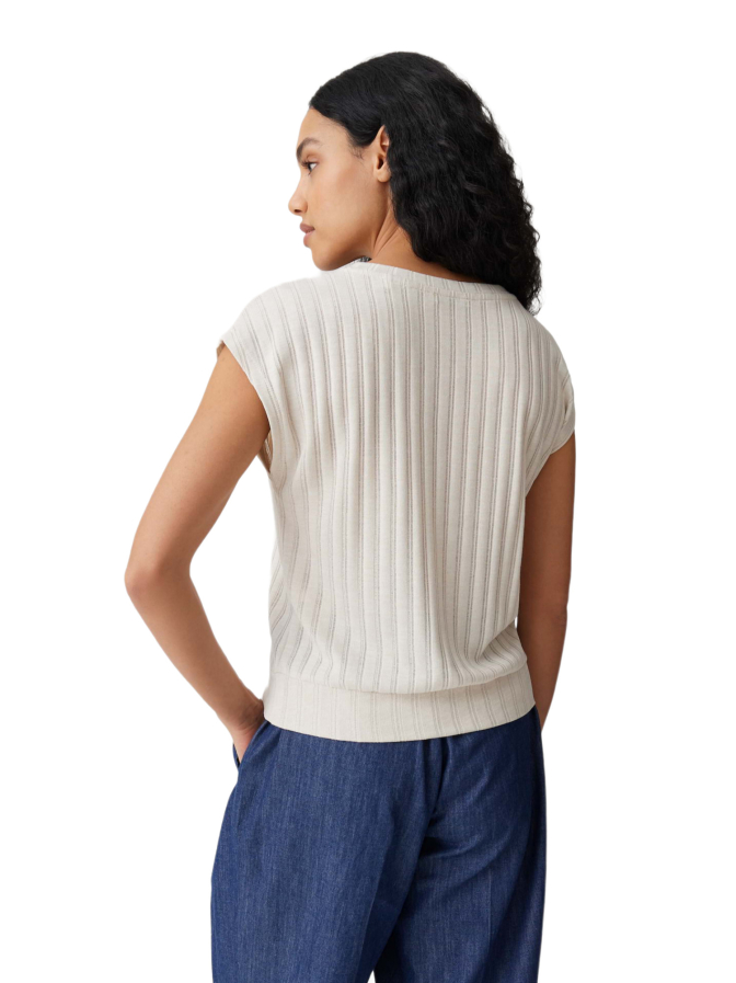 Opus Jerseyshirt Sapino mit Rippenstruktur bei Robert Ley