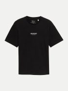 Tom Tailor Denim T-Shirt mit Print 29999-Black bei Robert Ley