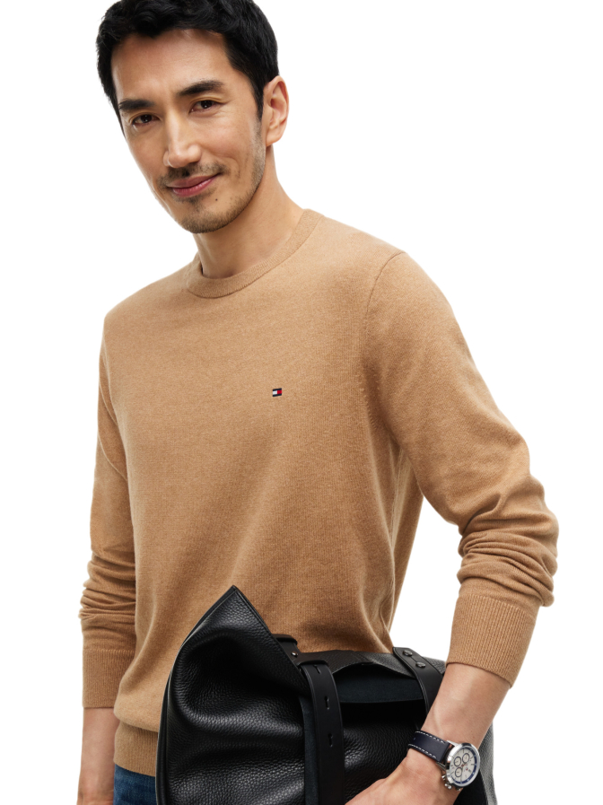 Tommy Hilfiger Pullover mit Logo-Stickerei bei Robert Ley