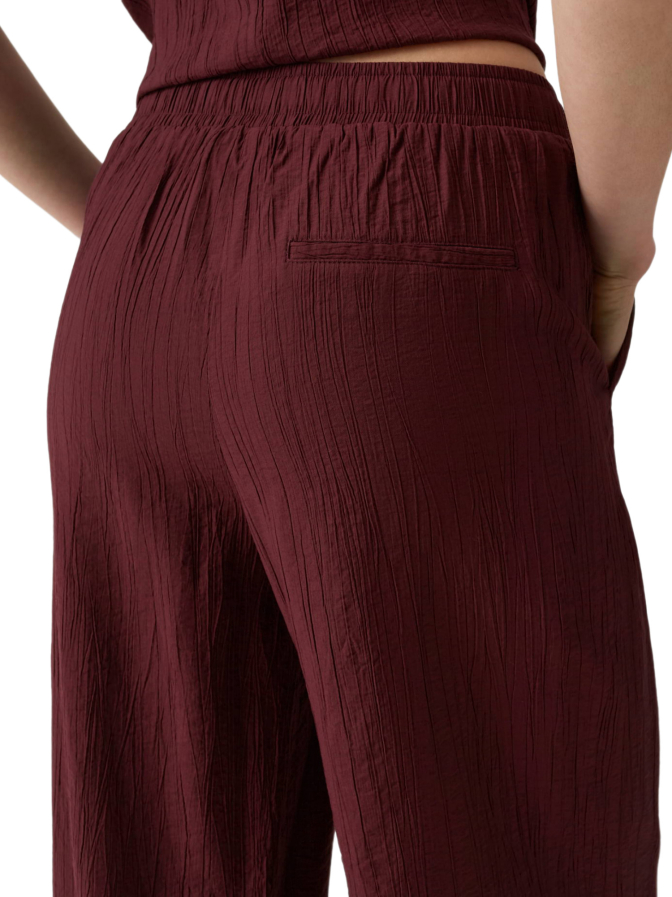 Opus Wide-Leg Hose Marou crinkled bei Robert Ley