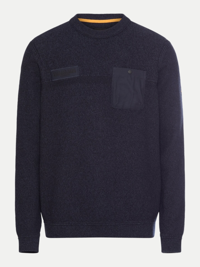 camel active Strickpullover mit Brusttasche bei Robert Ley